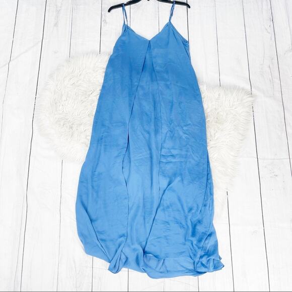 🆕‎ Brochu Walker Women's Blue Luna Cami V-Neck Dress Size Medium - Picture 4 of 5